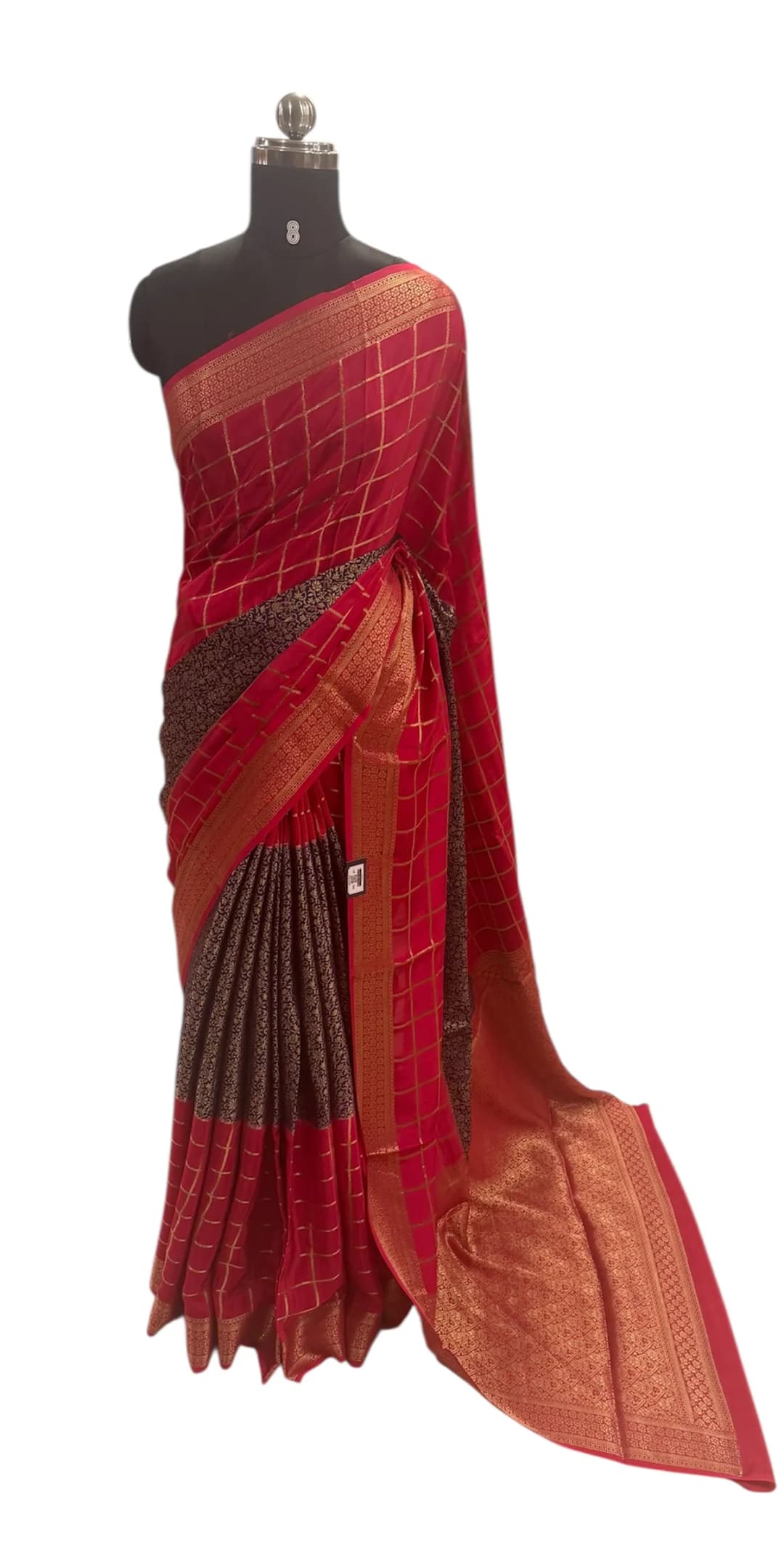Premium semi crape saree
